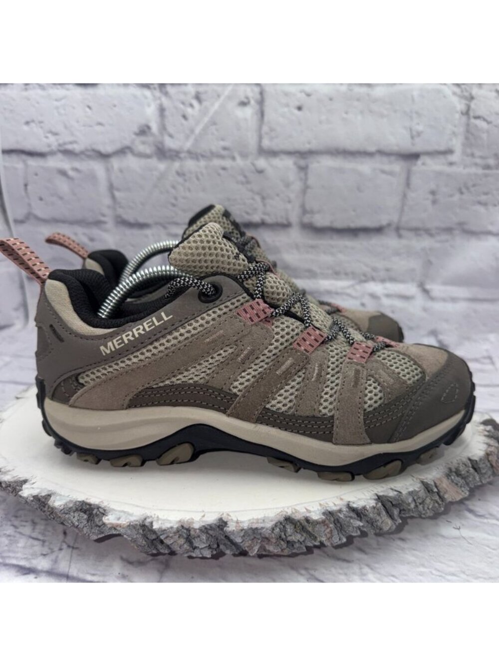 Merrell Alverstone 2 Women's Hiking Shoes Low J037058 Size 6 Olive Green - Picture 4 of 10